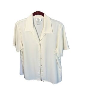 Vintage Erena Button-Down Blouse